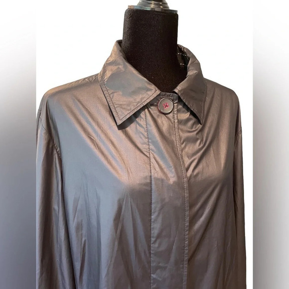 MYCRA PAC Life Black Rain Jacet Coat size 2= M/L Style 96700 - Picture 8 of 10